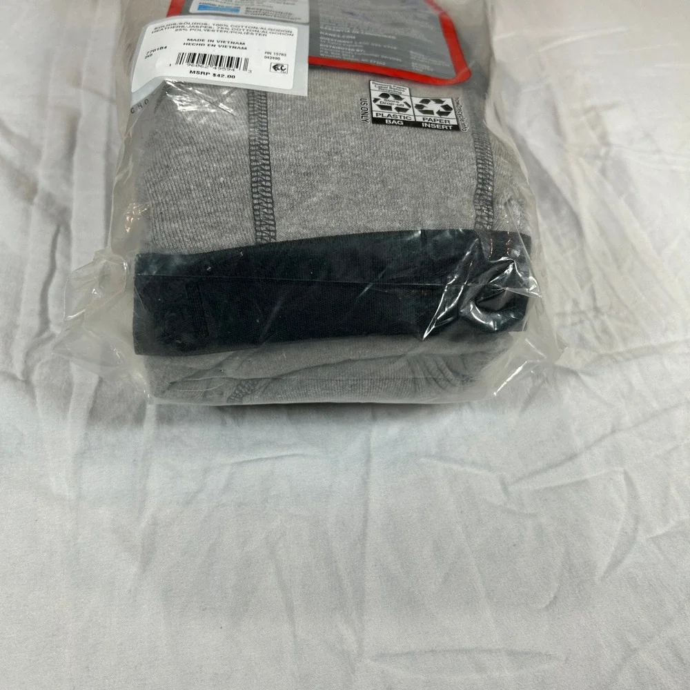 Hanes Ultimate Big Man 4 Pack Boxer Briefs 2XB Black Grey 7701B4 NEW